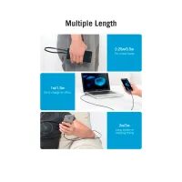 Дата кабель USB 2.0 AM to Micro 5P 0.5m Black VENTION (VAS-A08-B050) - 11