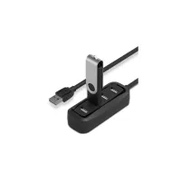 Концентратор Vention USB 2.0 to 4xUSB 2.0 0.15m black (VAS-J43-B015) - Зображення 3