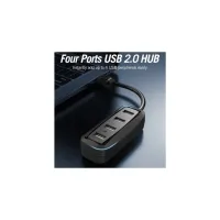 Концентратор Vention USB 2.0 to 4xUSB 2.0 0.15m black (VAS-J43-B015) - Зображення 8