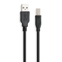 Кабель для принтера USB 2.0 AM/BM 1.8 m Vinga (VCPDCAMBM1.8BK) - 2