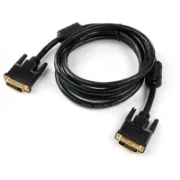 Кабель мультимедійний DVI M to DVI M 1.8m 24+1pin Vinga (VCPDCDVIMM1.8BK) - 2
