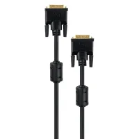 Кабель мультимедійний DVI M to DVI M 1.8m 24+1pin Vinga (VCPDCDVIMM1.8BK) - 3