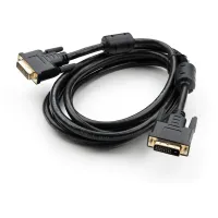 Кабель мультимедійний DVI M to DVI M 3.0m 24+1pin Vinga (VCPDCDVIMM3BK) - 1