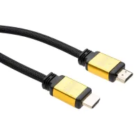Кабель мультимедійний HDMI M to HDMI M 3.0m V2.0 Vinga (VCPDCHDMI2VMM3BK) - 2