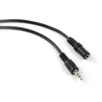 Кабель мультимедійний 3.5mm M to 3.5mm F 1.8 m Vinga (VCPDCJ35MF1.8BK) - 3