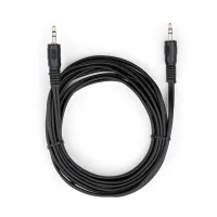 Кабель мультимедійний 3.5mm M to 3.5mm M 3.0m Vinga (VCPDCJ35MM3BK) - 1