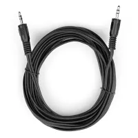 Кабель мультимедійний 3.5mm M to 3.5mm M 5.0m Vinga (VCPDCJ35MM5BK) - 1