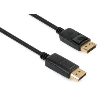 Кабель мультимедійний DisplayPort M to DisplayPort M 1.8m Vinga (VCPDP1.8BK) - 1