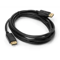 Кабель мультимедійний DisplayPort M to DisplayPort M 3.0m Vinga (VCPDPMM3BK) - 3