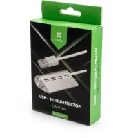 Концентратор Vinga USB 2.0 to 4*USB2.0 metal (VCPH2USB4) - 4