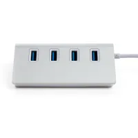 Концентратор Vinga Type-C to 4*USB3.0 1.0m cable aluminium (VCPHCU304) - 3