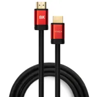 Кабель мультимедійний HDMI M to HDMI M 1.8m V2.1 8K Vinga (VCPHDMIMM211.8) - 1