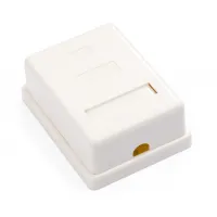 Комп'ютерна розетка RJ45x1 UTP cat.5e 8P8C Vinga (VCPRJ45O1NE) - 2