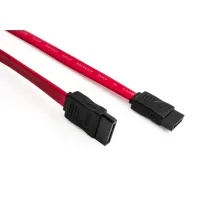 Кабель для передачі даних SATA 0.45m Vinga (VCPSATA45) - 1