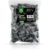 Ковпачок конектора Vinga RJ45 grey (VCPSLGR) - 1