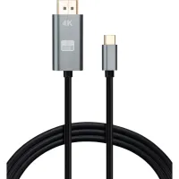 Кабель мультимедійний USB-C to DisplayPort M 1.5m v1.2 4K60Hz Vinga (VCPVCCD1215) - 1