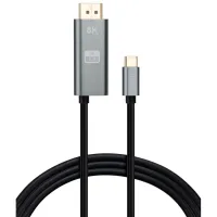 Кабель мультимедійний USB-C to DisplayPort M 1.5m v1.4 8K60Hz PD 100W port Vinga (VCPVCCD1415PD) - 1