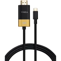 Кабель мультимедійний USB-C to HDMI M 1.5m v2.1 8K60Hz Gold plated Vinga (VCPVCCH2115) - 1