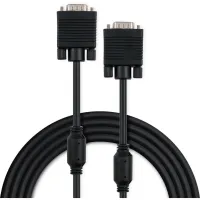 Кабель мультимедійний VGA M to VGA M 3.0m Vinga (VCPVGAF3BK) - 2