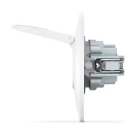 Розетка Videx BINERA 1ая із заземленням і кришкою (VF-BNSK) - 3