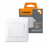 Вимикач Videx BINERA 1кл білий (VF-BNSW1-W) - Image 4