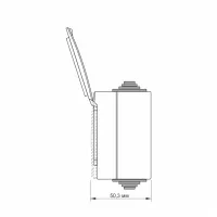Розетка Videx BINERA IP65 зовнішня 1ая сіра (VF-BNW21-G) - 5