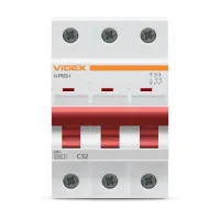Автоматичний вимикач Videx RS4 RESIST 3п 32А С 4,5кА (VF-RS4-AV3C32) - 2