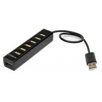 Концентратор Vinga USB2.0 to 7*USB2.0 HUB (VHA2A7) - 2
