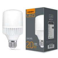 Лампочка Videx A65 20W E27 5000K 220V (VL-A65-20275) - Зображення 2