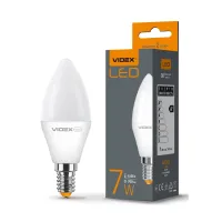 Лампочка Videx LED C37e 7W E14 4100K (VL-C37e-07144) - Изображение 3