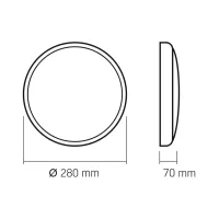 Світильник Videx LED аварійний накладний  20W 5000K 220V (VL-CLR-EM200-2) - 6