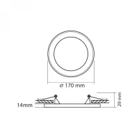 Світильник Videx VL-DL4R-1252 - 10