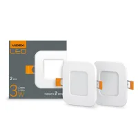 Світильник Videx LED 3W 5000K 220V (VL-DLS-035(2)) - 2