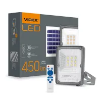 Прожектор Videx LED прожектор автономний 10W 5000K 3.2 V (VL-FSO-205) - Зображення 4