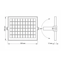 Прожектор Videx LED прожектор автономний 10W 5000K 3.2 V (VL-FSO-205) - Зображення 6