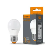 Лампочка Videx G45e 3.5W E27 3000K (VL-G45e-35273) - Изображение 2