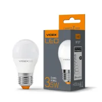 Лампочка Videx G45e 3.5W E27 4100K 220V (VL-G45e-35274) - Зображення 2