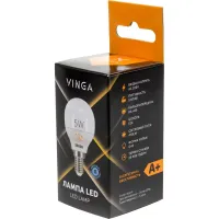 Лампочка Vinga VL-G45E14-53L - Зображення 4