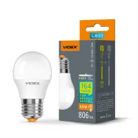 Лампочка Videx LED G45h 4.9W E27 4100K (VL-G45h-49274) - Изображение 3