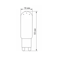 Лампочка Videx G9S 4W G9 4100K (VL-G9S-04224) - Зображення 3