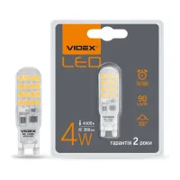 Лампочка Videx G9S 4W G9 4100K (VL-G9S-04224) - Зображення 1