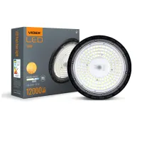 Світильник Videx 100W 5000K 12000Lm 220V чорний (VL-HBe03-1005B) - 2