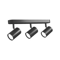 Світильник точковий Videx під лампу 3xGU10 накладний поворотний (VL-SPF05B-WFB) - Зображення 1