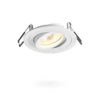 Світильник точковий Videx під лампу GU10 врізний Круглий Білий (VL-SPF08R-W) - Зображення 2