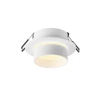 Світильник точковий Videx під лампу GU10 врізний Круглий Білий (VL-SPF11R-W) - Зображення 1