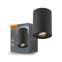 Світильник точковий Videx під лампу GU10 накладний Чорний (VL-SPF13A-B) - Зображення 3