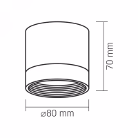 Светильник точечный Videx VL-SPF25A-B - Image 3
