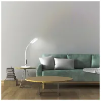 Торшер Videx LED торшер підлоговий білий14W 3000-5500K 220V (VL-TF07W) - Зображення 5