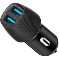 Зарядний пристрій Promate 17W 2xUSB (voltrip-duo.black) - 1