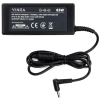 Блок живлення до ноутбуку Vinga HP 65W 19.5V 3.33А 4.5*3.0 (VPA-1953-HP4530-101) - 2